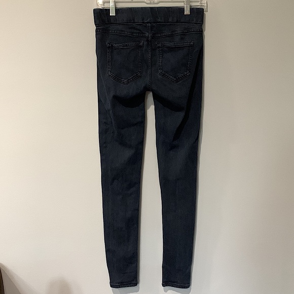 Liverpool Dark Wash Pull On Jeggings Size 8 - Picture 3 of 6